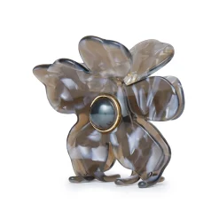ABALONE LILY CLAW CLIP