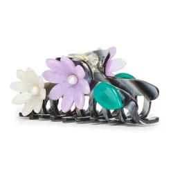 ABALONE PETUNIA CLAW CLIP