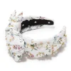 ANNIE HOLLY LIBERTY PEARL CRYSTAL HEADBAND
