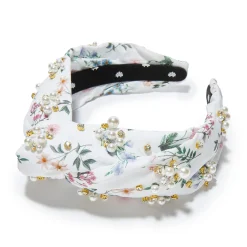 ANNIE MARLENE LIBERTY PEARL CRYSTAL HEADBAND