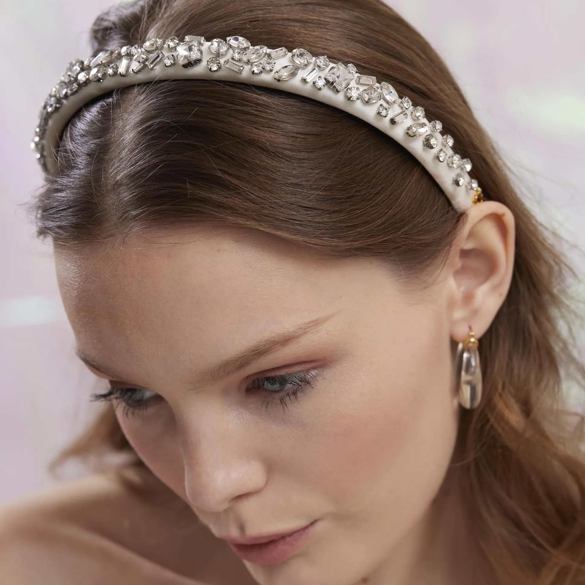 APRIL DIAMOND GIGI JEWELED BIRTHSTONE HEADBAND