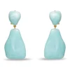 AQUA WILMA DROP EARRINGS