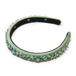 AUGUST PERIDOT GIGI JEWELED BIRTHSTONE HEADBAND