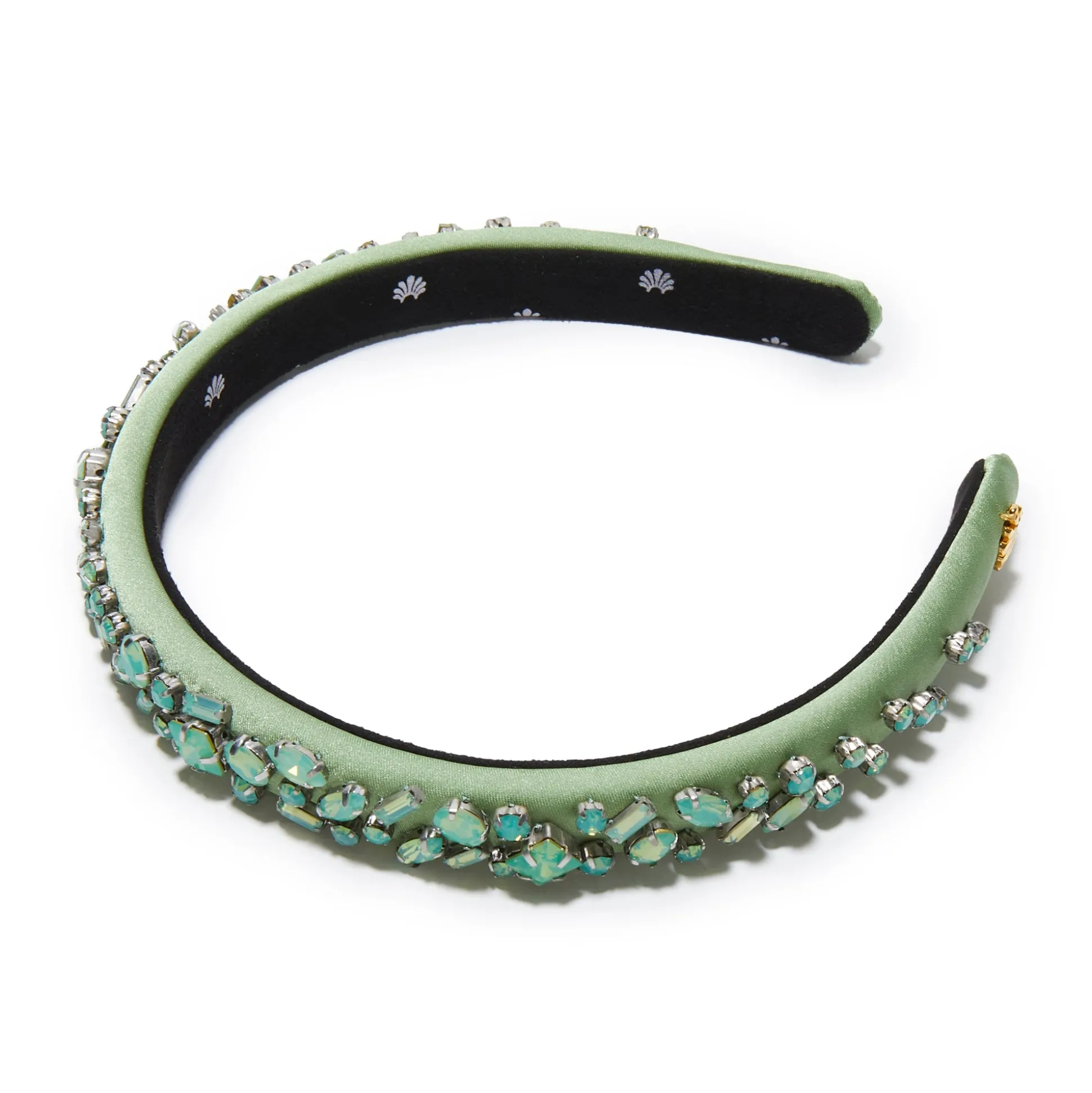 AUGUST PERIDOT GIGI JEWELED BIRTHSTONE HEADBAND