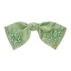 AUGUST PERIDOT PALOMA JEWELED BIRTHSTONE BOW