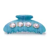 AZURE LARGE CRYSTAL CLAW CLIP