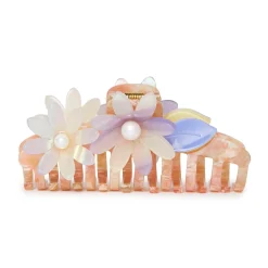 AZURE LILAC PETUNIA CLAW CLIP