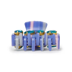 AZURE MINI CRYSTAL CLAW CLIP