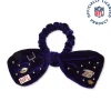 BALTIMORE RAVENS LELE SADOUGHI X NFL PURPLE BOW SCRUNCHIE