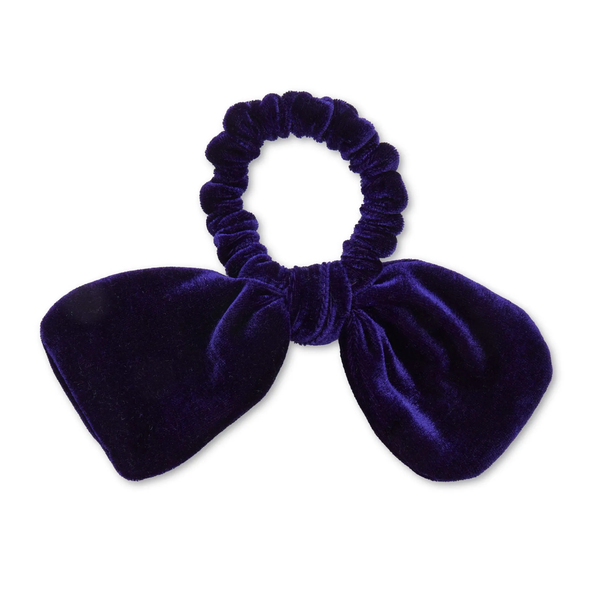 BALTIMORE RAVENS LELE SADOUGHI X NFL PURPLE BOW SCRUNCHIE