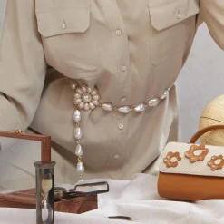 BAROQUE PEARL BELT