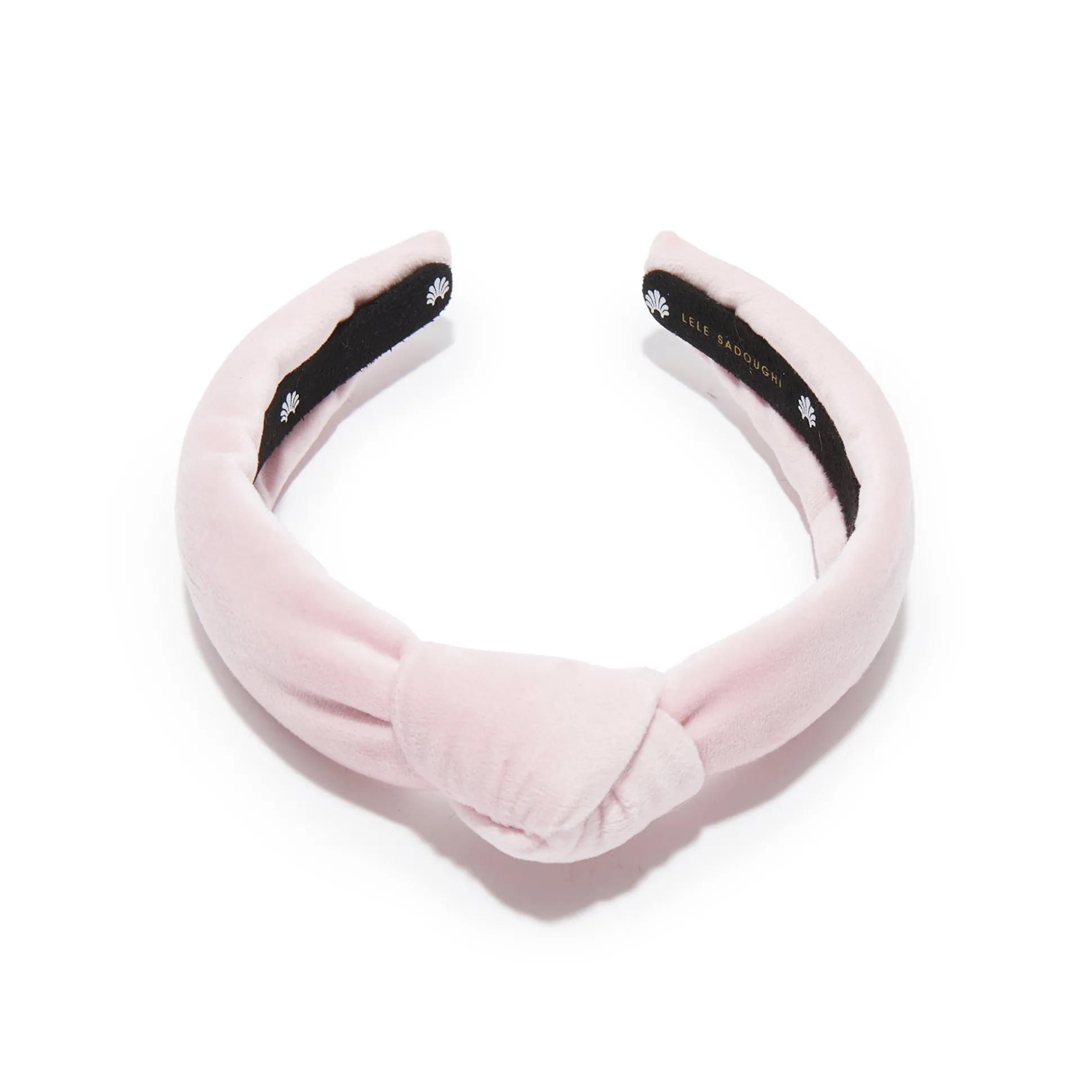 BLUSH KIDS VELVET KNOTTED HEADBAND