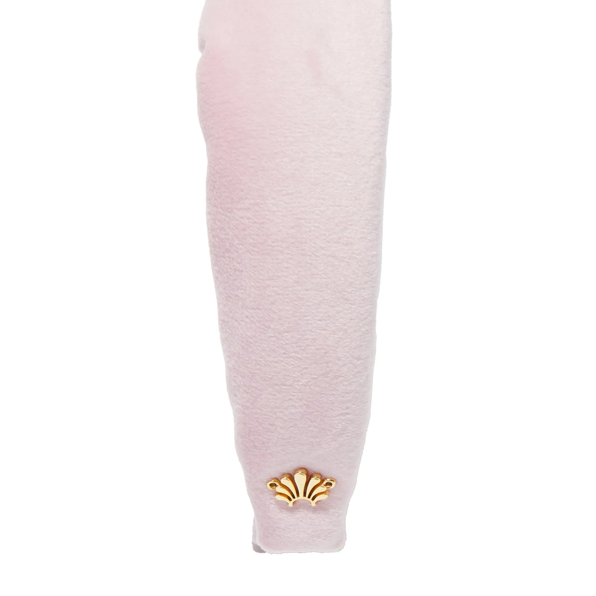 BLUSH KIDS VELVET KNOTTED HEADBAND