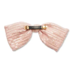 BLUSH PALOMA SEQUIN BOW BARRETTE