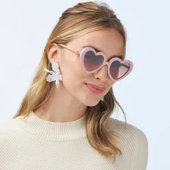 BLUSH SWEETHEART SUNGLASSES