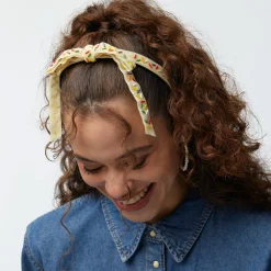 BUTTERCREAM EMBELLISHED BARDOT SLIM RIBBON HEADBAND