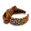 CHOCOLATE EXCLUSIVE HOLLY MULTI-CRYSTAL HEADBAND