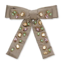 CITRUS SHADOW ANTOINETTE SWAROVSKI® BOW BARRETTE