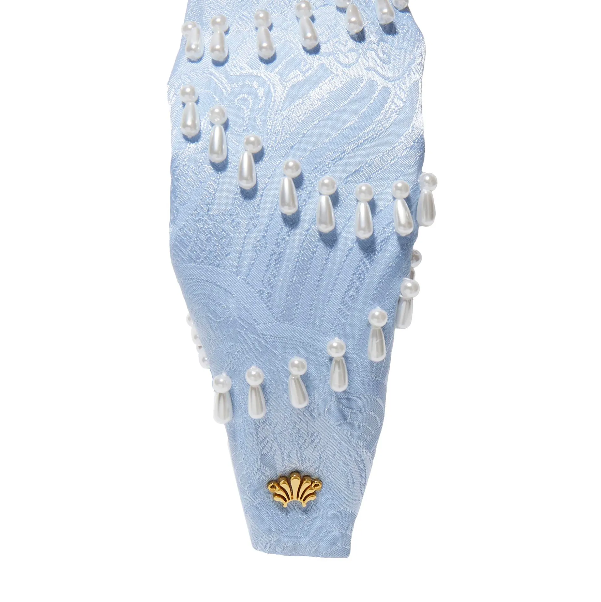 CLOUDY SKY KNOTTED VENUS EMBELLISHED HEADBAND