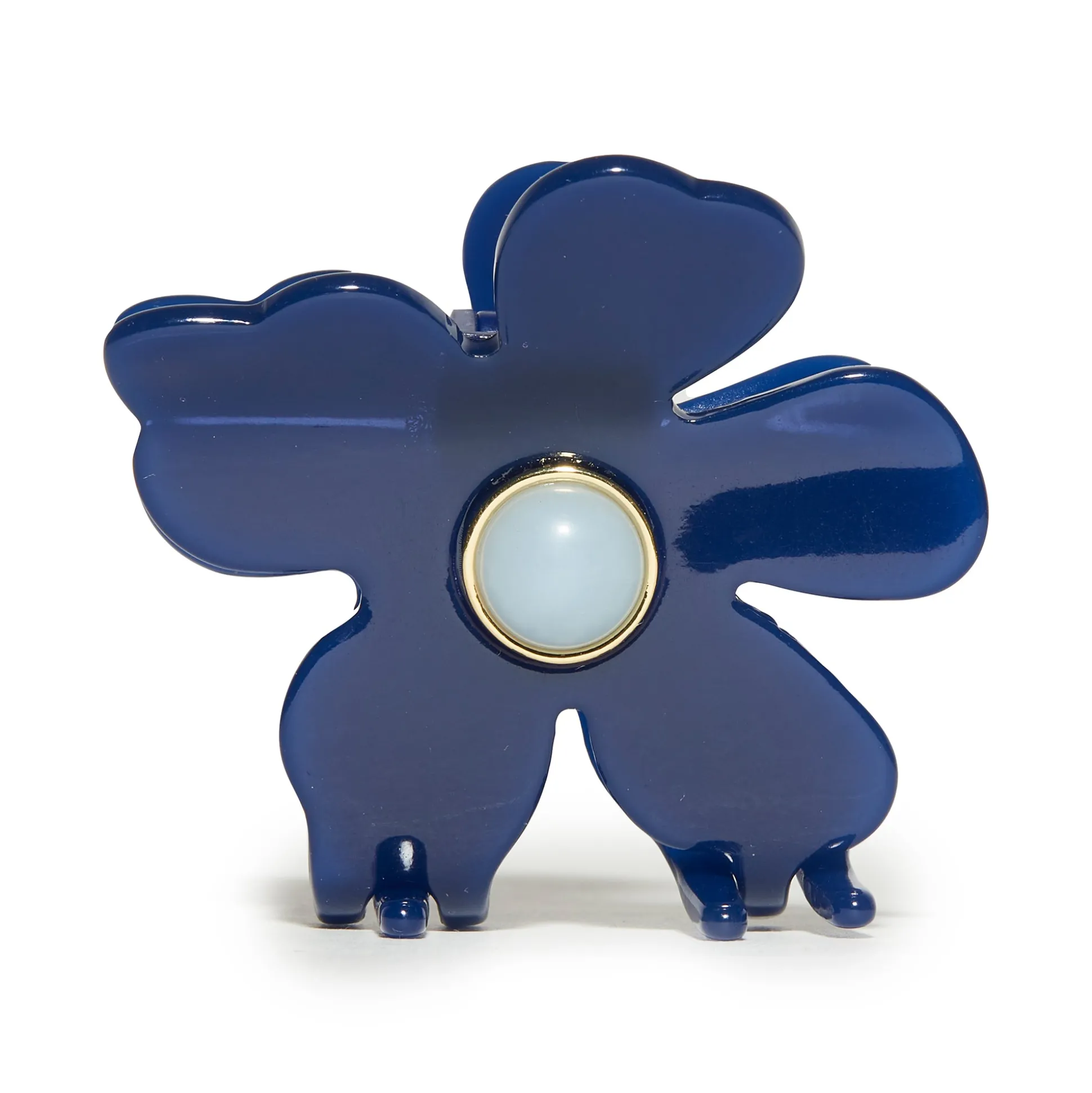 COBALT LILY CLAW CLIP