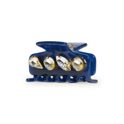 COBALT MINI CRYSTAL CLAW CLIP
