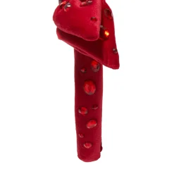 CRIMSON RED EXCLUSIVE SLIM HOLLY CRYSTAL HEADBAND