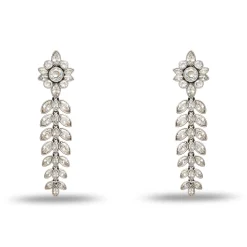 CRYSTAL LELE SADOUGHI X MARILYN MONROE FEATHER EARRINGS