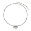 CRYSTAL LELE SADOUGHI X MARILYN MONROE PAVE KISS NECKLACE