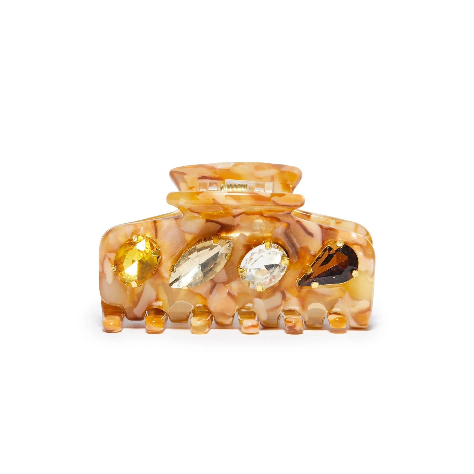 DANDELION MINI CRYSTAL CLAW CLIP