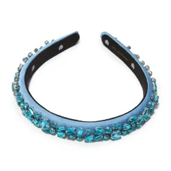 DECEMBER BLUE TOPAZ GIGI JEWELED BIRTHSTONE HEADBAND