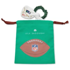 DENVER BRONCOS LELE SADOUGHI X NFL NAVY BOW SCRUNCHIE