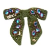 EARTH LELE SADOUGHI X WICKED ELPHABA CRYSTAL SHIMMER BOW BARRETTE