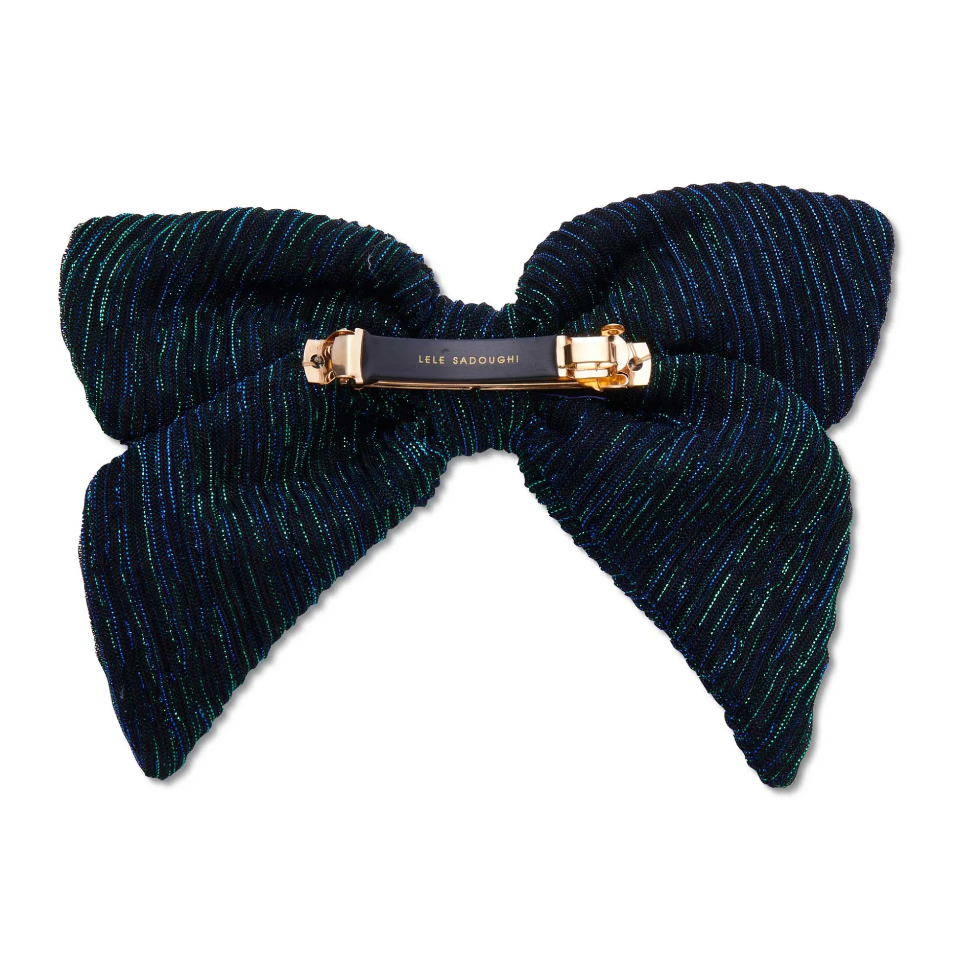 EARTH SHIMMER LELE SADOUGHI X WICKED ELPHABA BOW BARRETTE