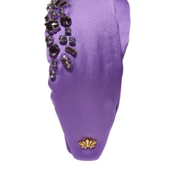 FEBRUARY AMETHYST MARLENE JEWELED BIRTHSTONE HEADBAND