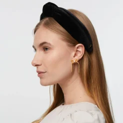 GOLD BOW STUD EARRINGS