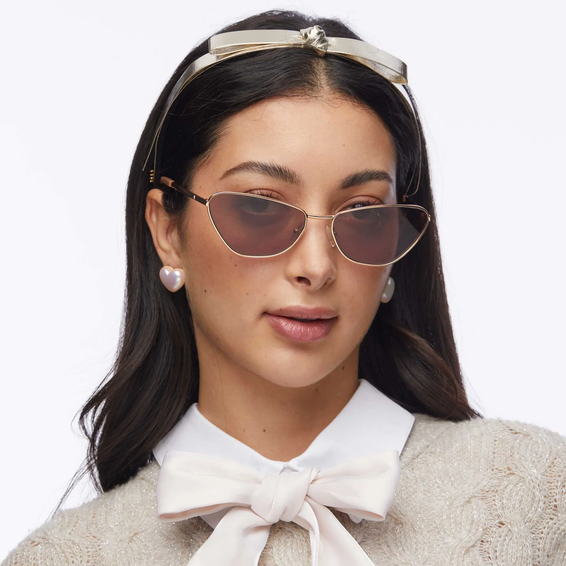 GOLD DOLLY GOLDEN FRAME SUNGLASSES