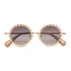 GOLD FOSSIL SUNGLASSES