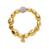 GOLD PEBBLE BRACELET