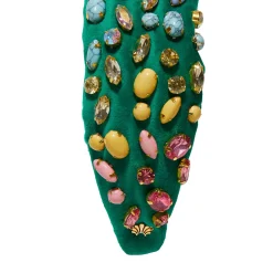 GRASS GREEN EXCLUSIVE HOLLY MULTI-CRYSTAL HEADBAND