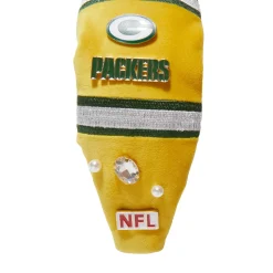 GREEN BAY PACKERS LELE SADOUGHI X NFL GOLD EMBELLISHED KNOTTED HEADBAND