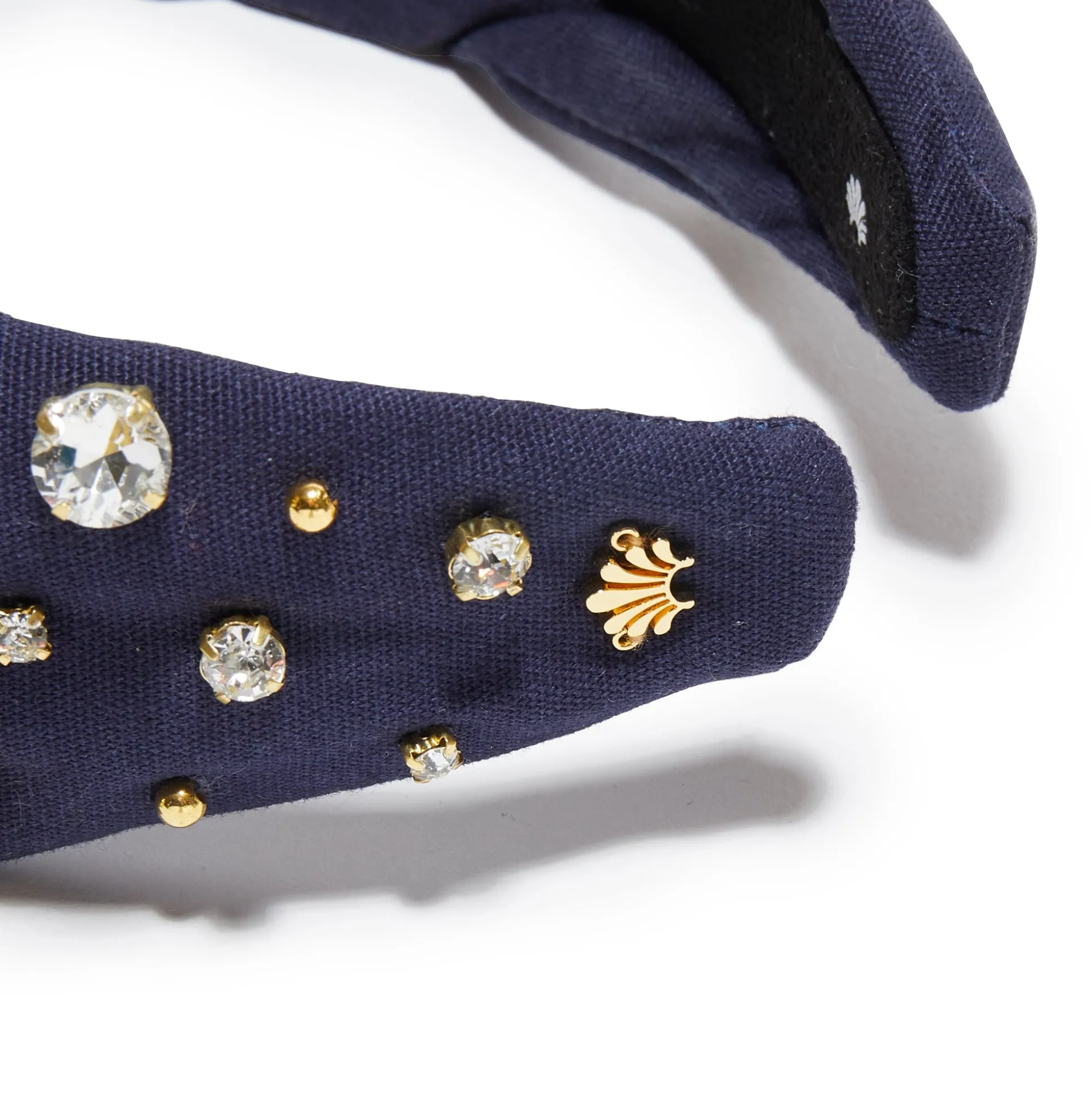 HOUSTON ASTROS LELE SADOUGHI / MLB NAVY EMBELLISHED KNOTTED HEADBAND