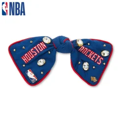 HOUSTON ROCKETS LELE SADOUGHI / NBA NAVY BOW BARRETTE