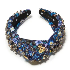 INDIGO GARDEN KNOTTED LIBERTY™ CRYSTAL HEADBAND