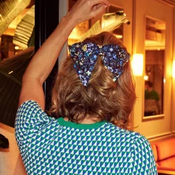INDIGO GARDEN LIBBY LIBERTY™ LIBBY CRYSTAL BOW BARRETTE