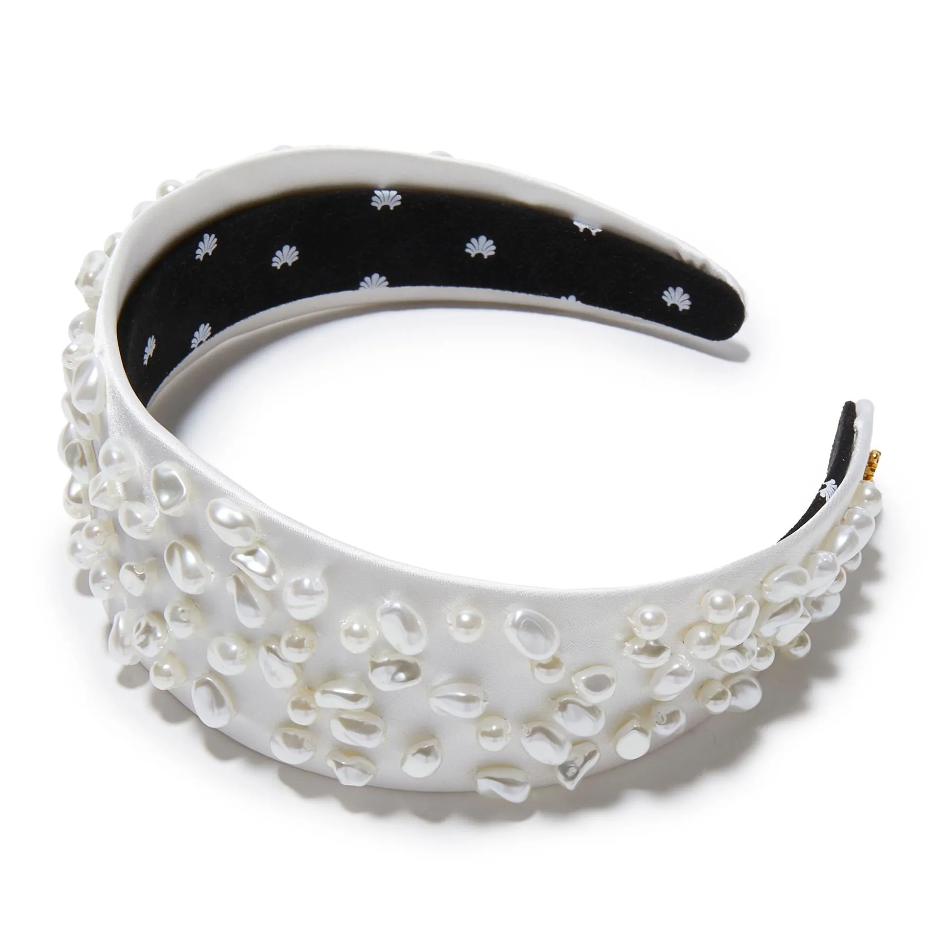 IVORY BRIGITTE COBBLESTONE HEADBAND