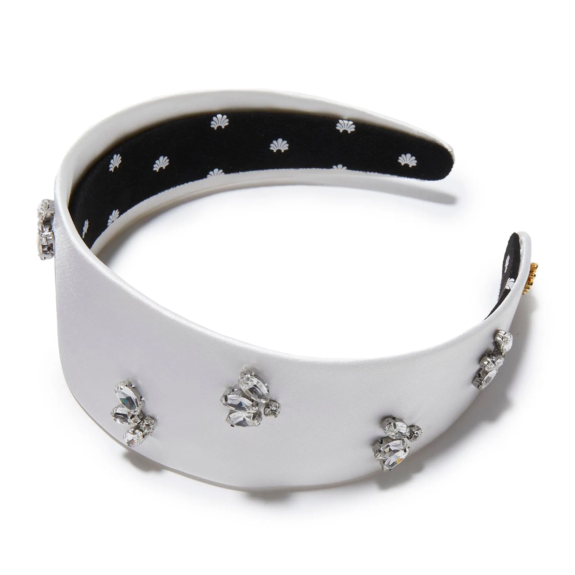 IVORY BRIGITTE VINE EMBELLISHED HEADBAND