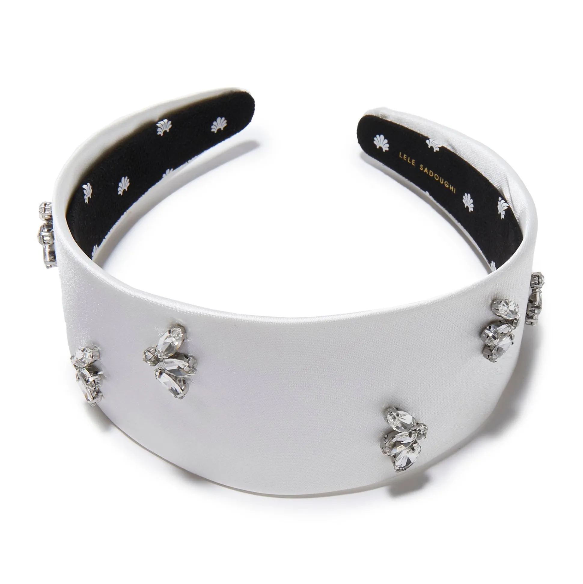 IVORY BRIGITTE VINE EMBELLISHED HEADBAND