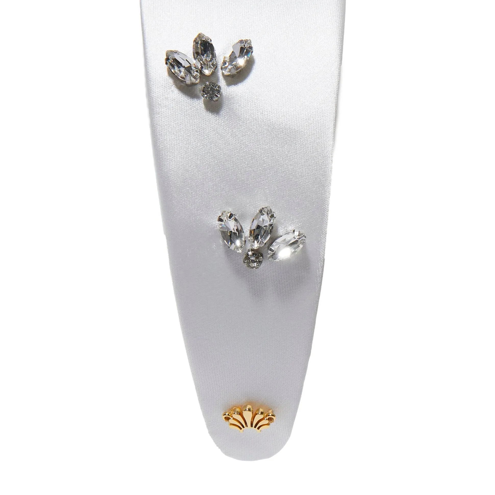 IVORY BRIGITTE VINE EMBELLISHED HEADBAND