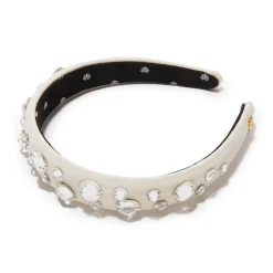 IVORY CHARLOTTE PAVE EMBELLISHED HEADBAND