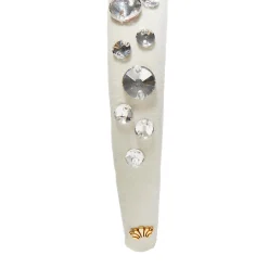IVORY CHARLOTTE PAVE EMBELLISHED HEADBAND